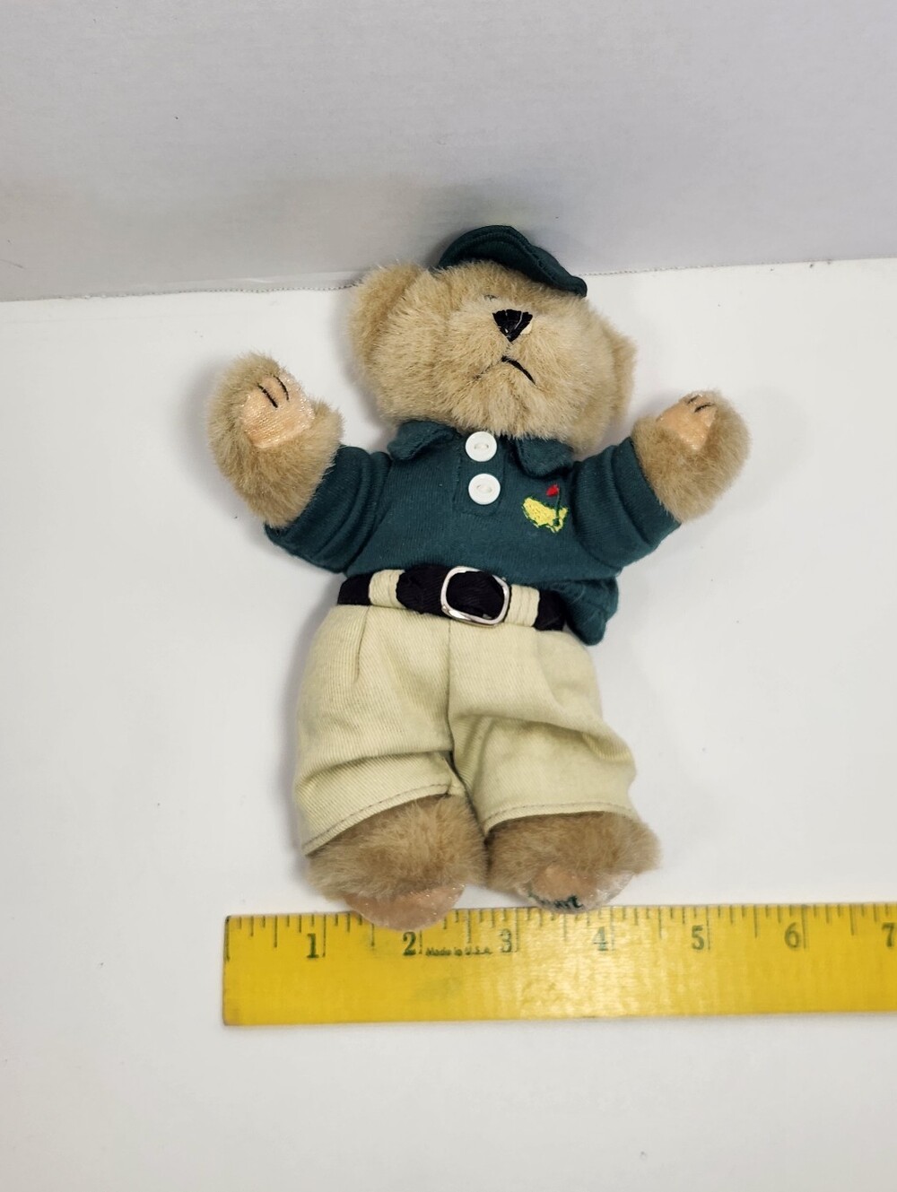 Masters 2004 Masters Collectible Golf Plush Teddy Bear Souvenir Green Shirt - Picture 5 of 5